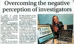 media articles private Detective weybridge & surrey